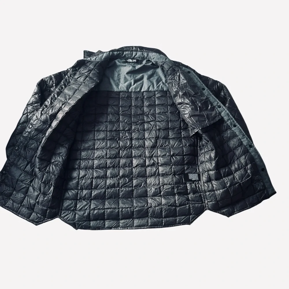 The North Face Dark Gray ThermoBall Puffer Jacket Mens Small NWOT